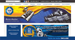 Desktop Screenshot of boiteatelier.eu